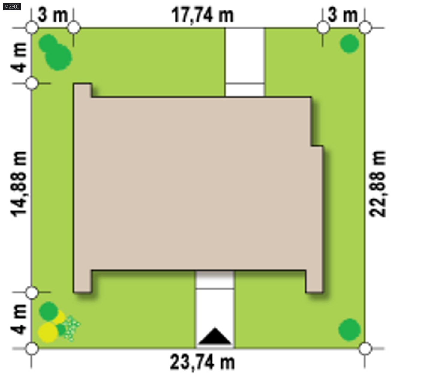 Home project  - Budynek biurowo-usługowy