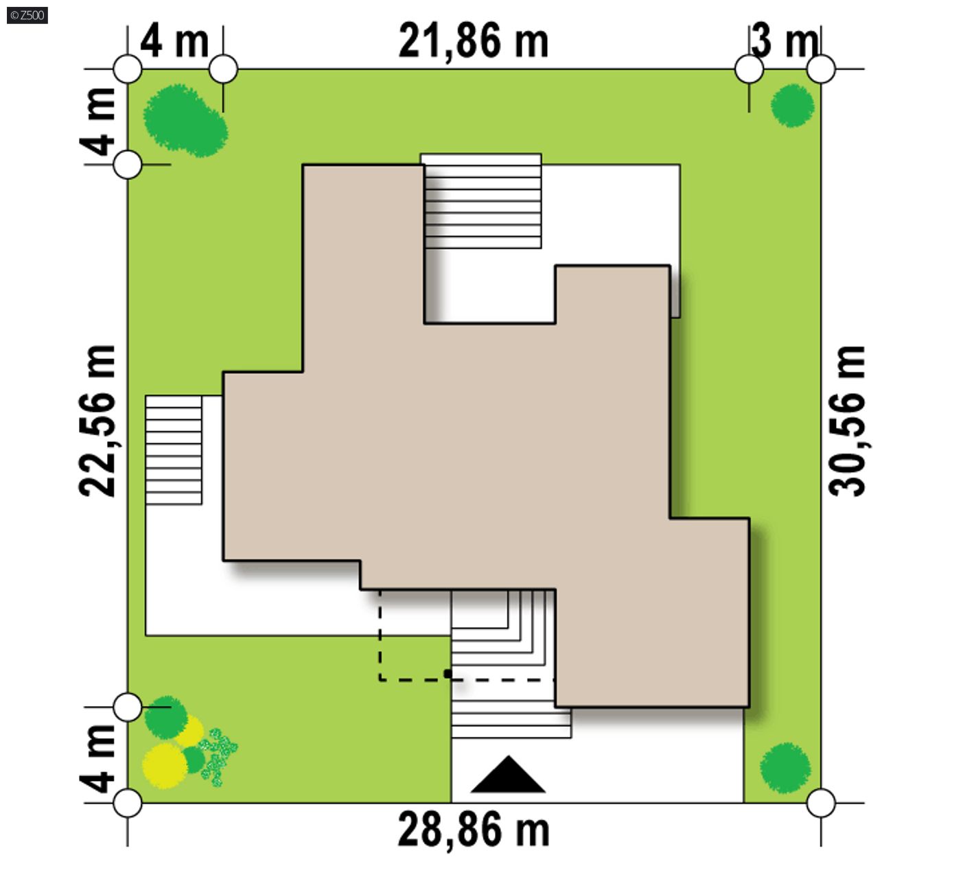 Home project  - Nowoczesny projekt z wyjątkową elewacją w modernistycznym stylu