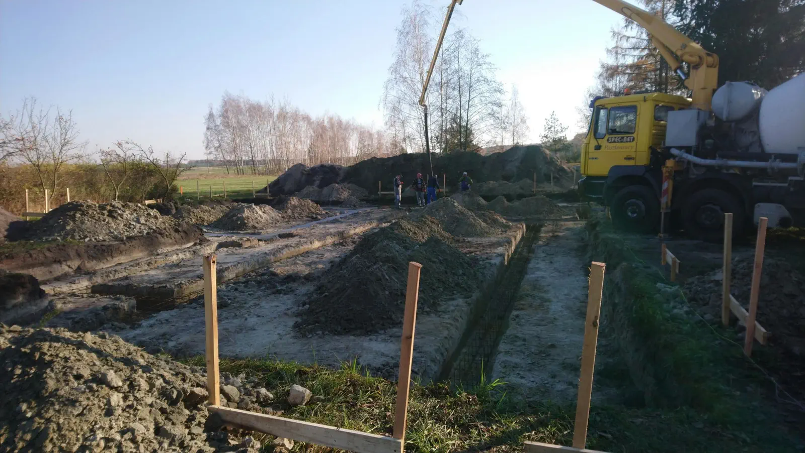 Budowa Mileny i Tomka 