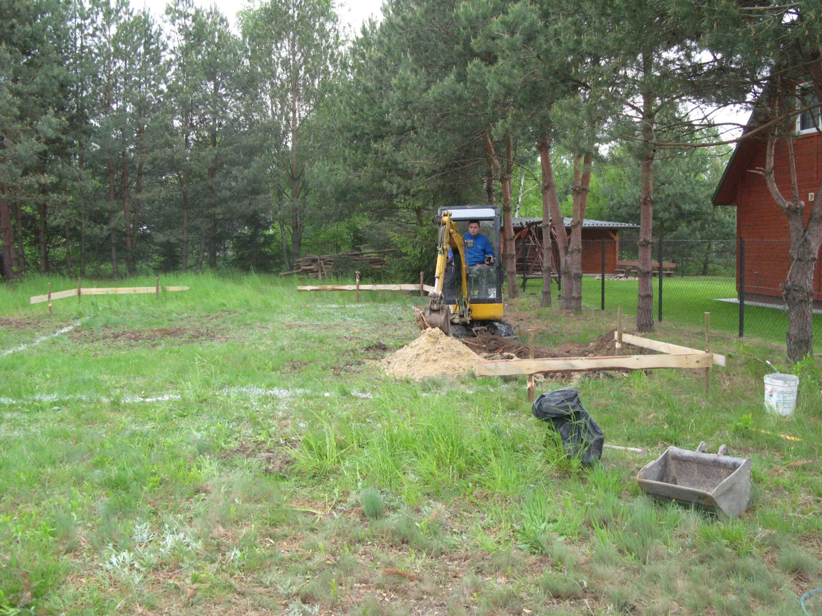 Budowa domu w Orchówku