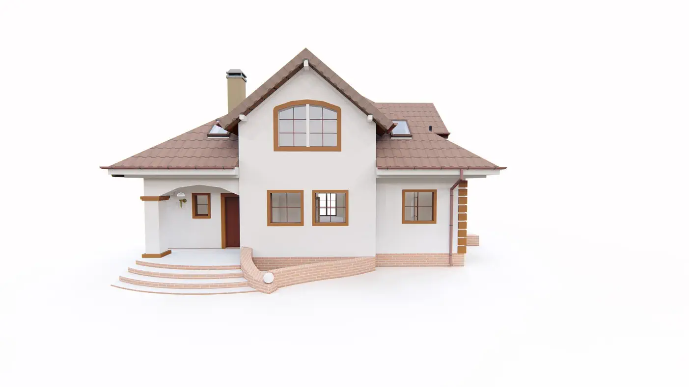 Z18 to wyjątkowy dom z kategorii projekty domów z większą liczbą pokoi Gotowy projekt domu - Elegancki dom z poddaszem w stylu klasycznym, lukarnami i balkonami na piętrze