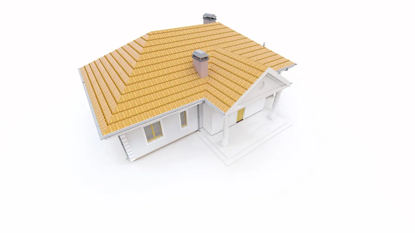 Home project  - Dom w stylu dworkowym z możliwością zagospodarowania poddasza.