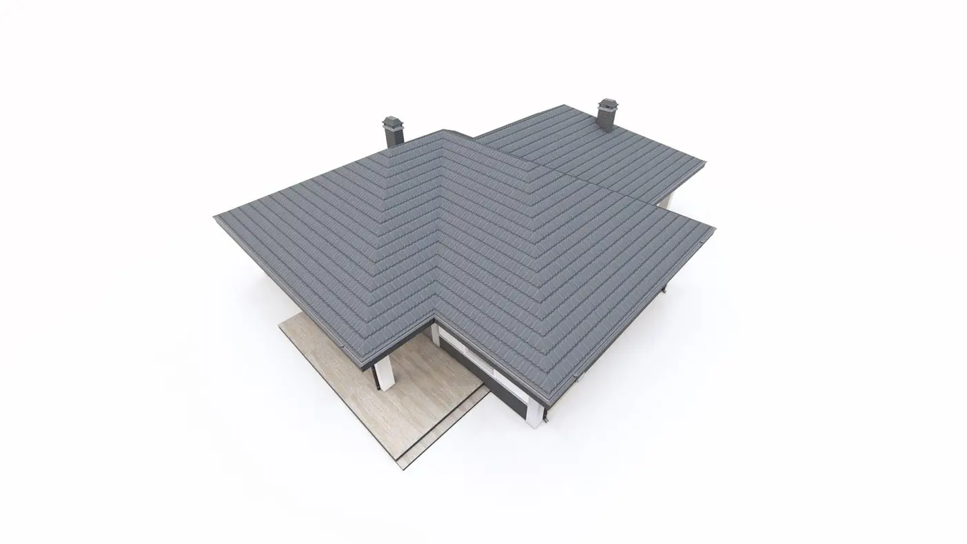 Mājas projekts  - Vienstāva dzīvojamās mājas projekts - Z22