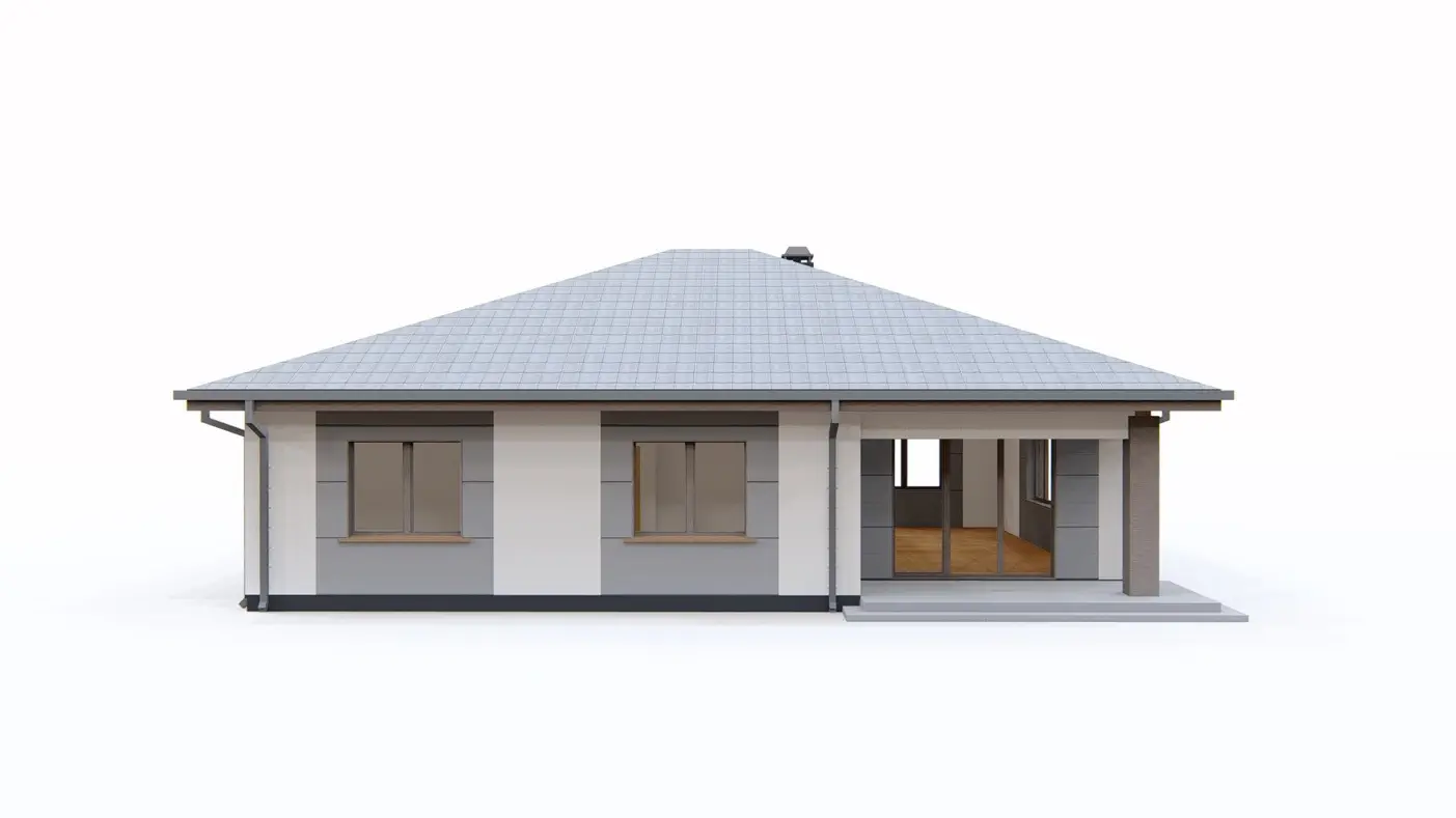 Mājas projekts  - Vienstāva mājas projekts - Z67 A