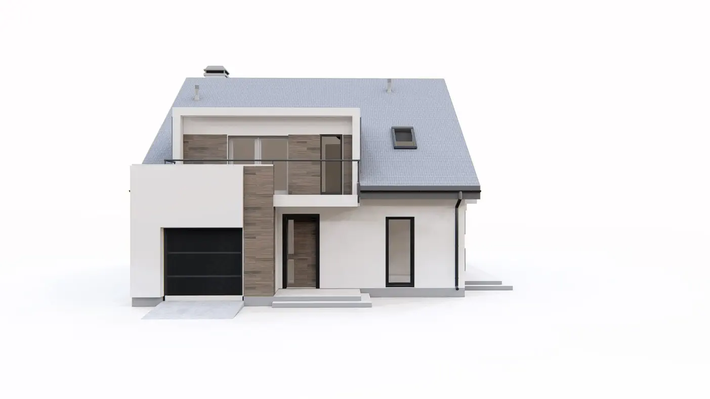 Mājas projekts - Divstāvu dzīvojamās mājas projekts - Z116