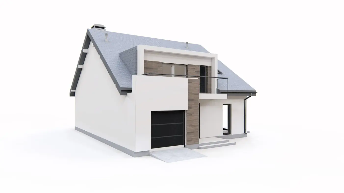 Mājas projekts - Divstāvu dzīvojamās mājas projekts - Z116