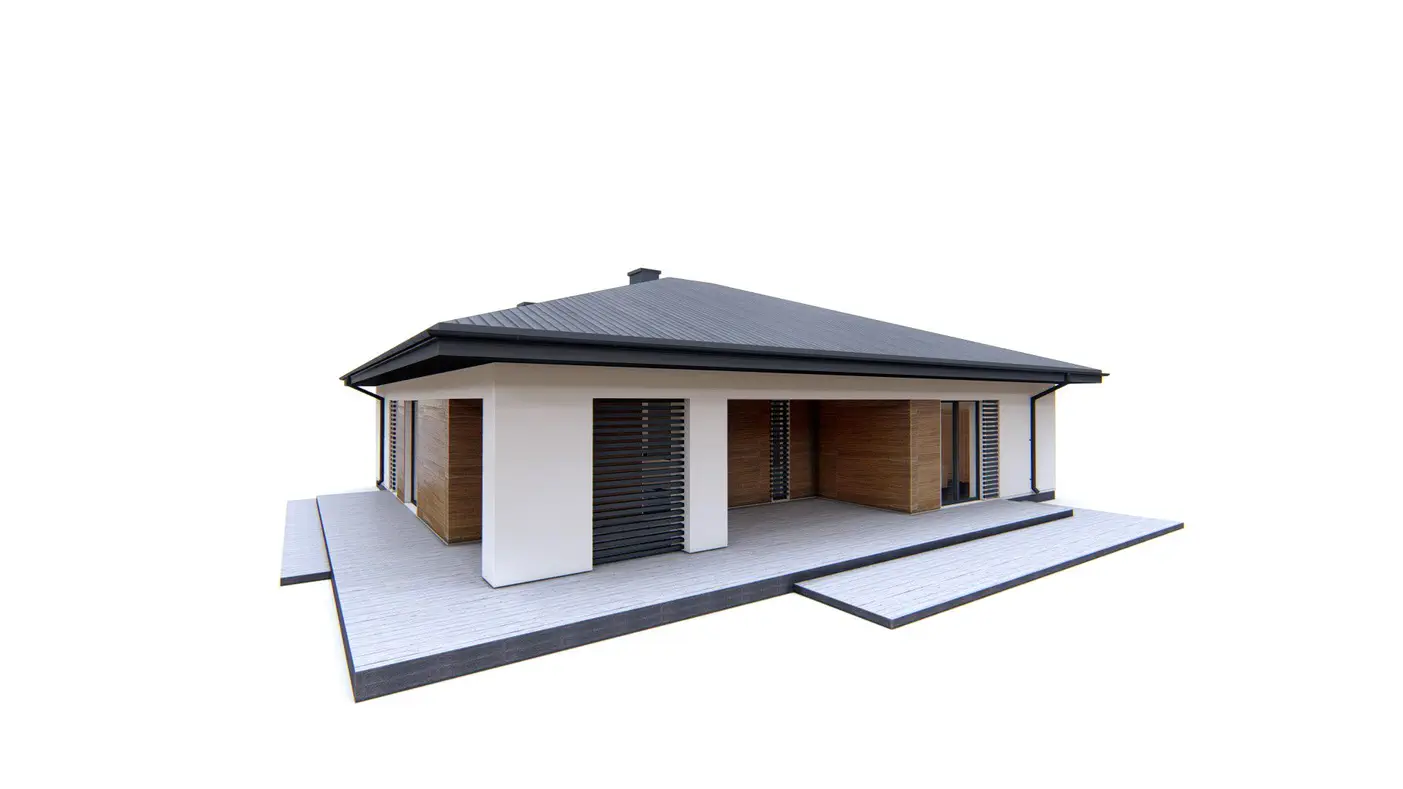 Mājas projekts  - Vienstāvu mājas projekts - Z321