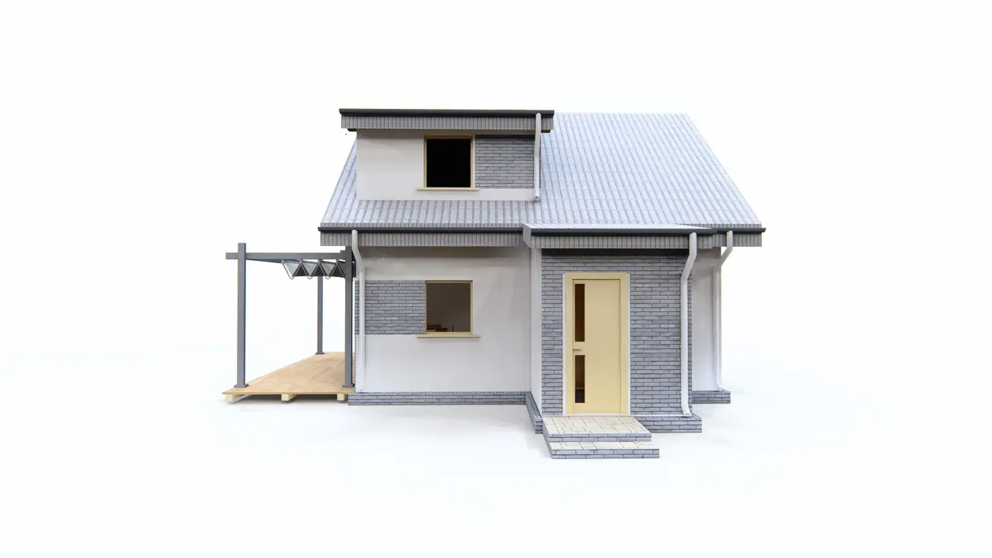 Z444 Real Green to wyjątkowy dom z kategorii projekty domów jednorodzinnych Gotowy projekt domu - Projekt wyłącznie z budową! Skontaktuj się z nami przed zamówieniem