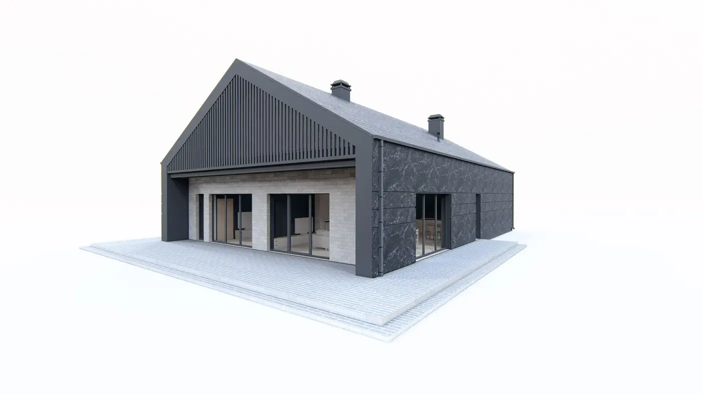 Mājas projekts  - Vienstāva mājas projekts - Z446