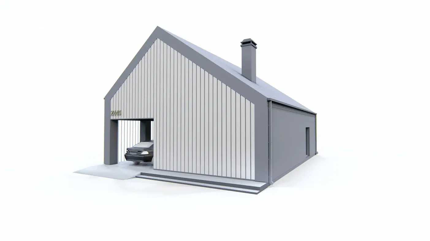 Mājas projekts  - Divstāvu mājas projekts - Z445