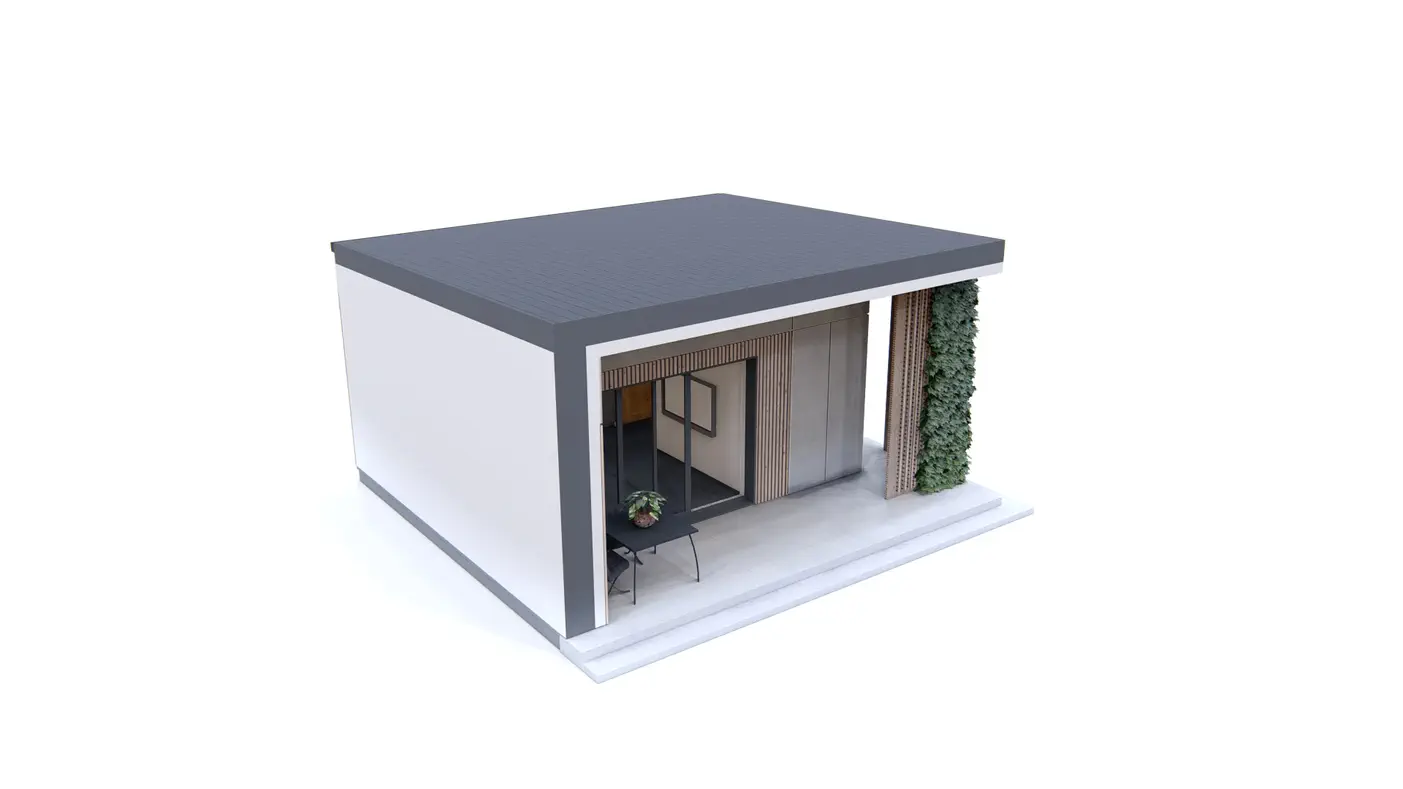 Zx207 to wyjątkowy dom z kategorii projekty domów jednorodzinnych Gotowy projekt domu - Wyjątkowy, mały dom z dużymi możliwościami