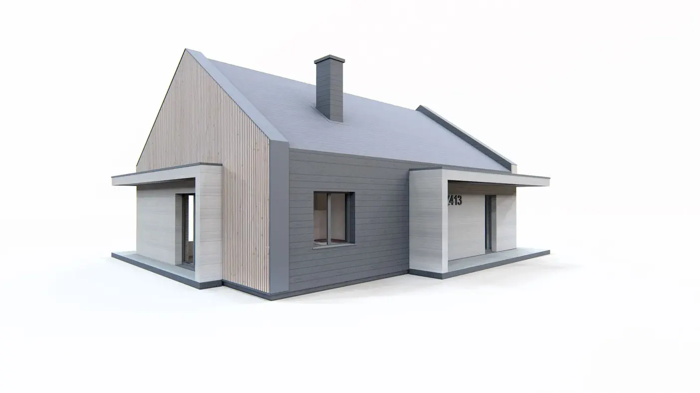 Mājas projekts  - Gaumīgs mūsdienu mājas projekts - Z413