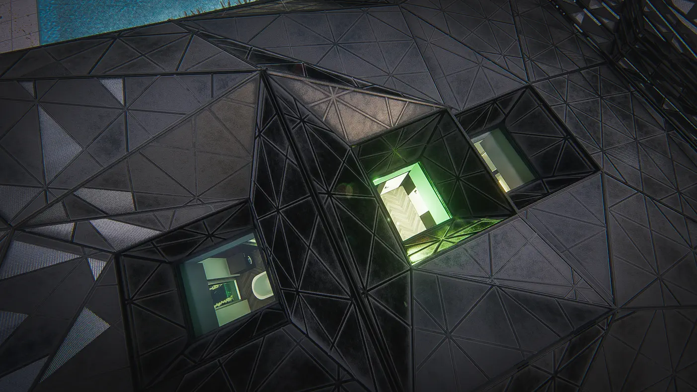 Gotowy projekt domu  - Wyjątkowy, nowoczesny dom z 4 pokojami, przestronnym salonem i garażem