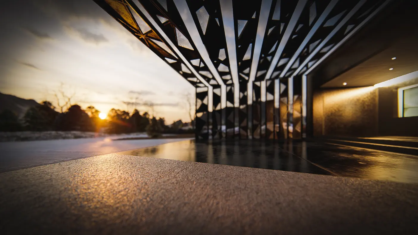 Gotowy projekt domu  - Wyjątkowy, nowoczesny dom z 4 pokojami, przestronnym salonem i garażem