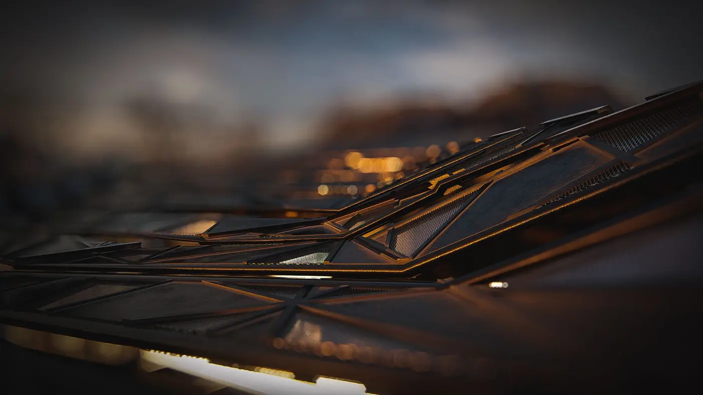 Namo projektas - Unikalaus stiliaus vienaukštis namas su dviviečiu garažu