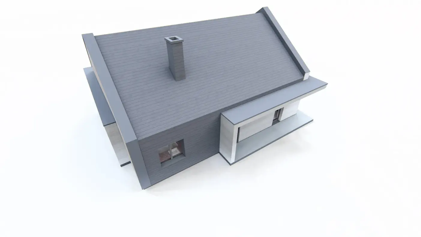 Gotowy projekt domu  - Projekt z budową