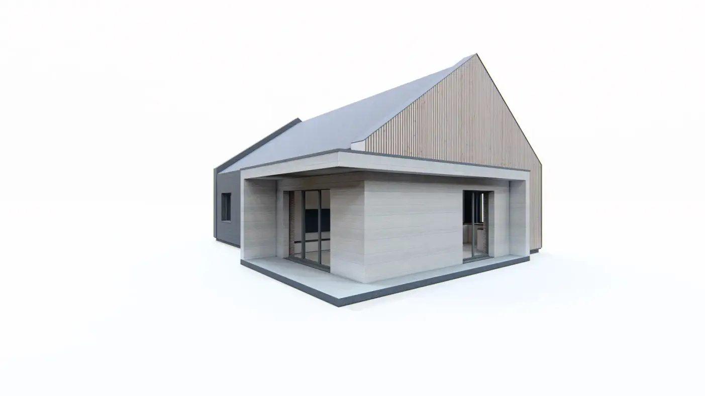 Gotowy projekt domu  - Projekt z budową