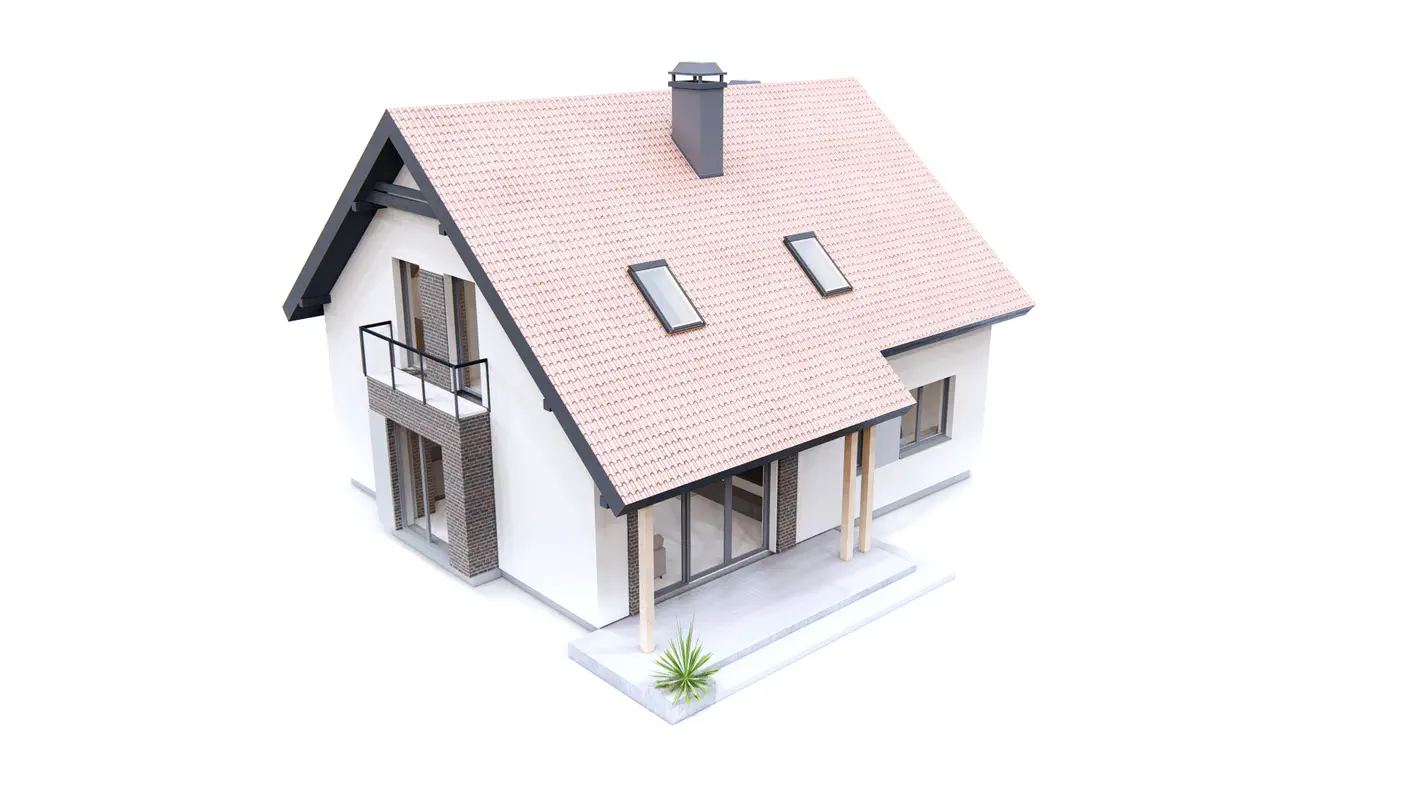 Z92 D Eneroo to wyjątkowy dom z kategorii projekty domów jednorodzinnych Gotowy projekt domu - Twój DOM w paczce
Jednorodzinny dom z poddaszem, czterema pokojami, wykuszem