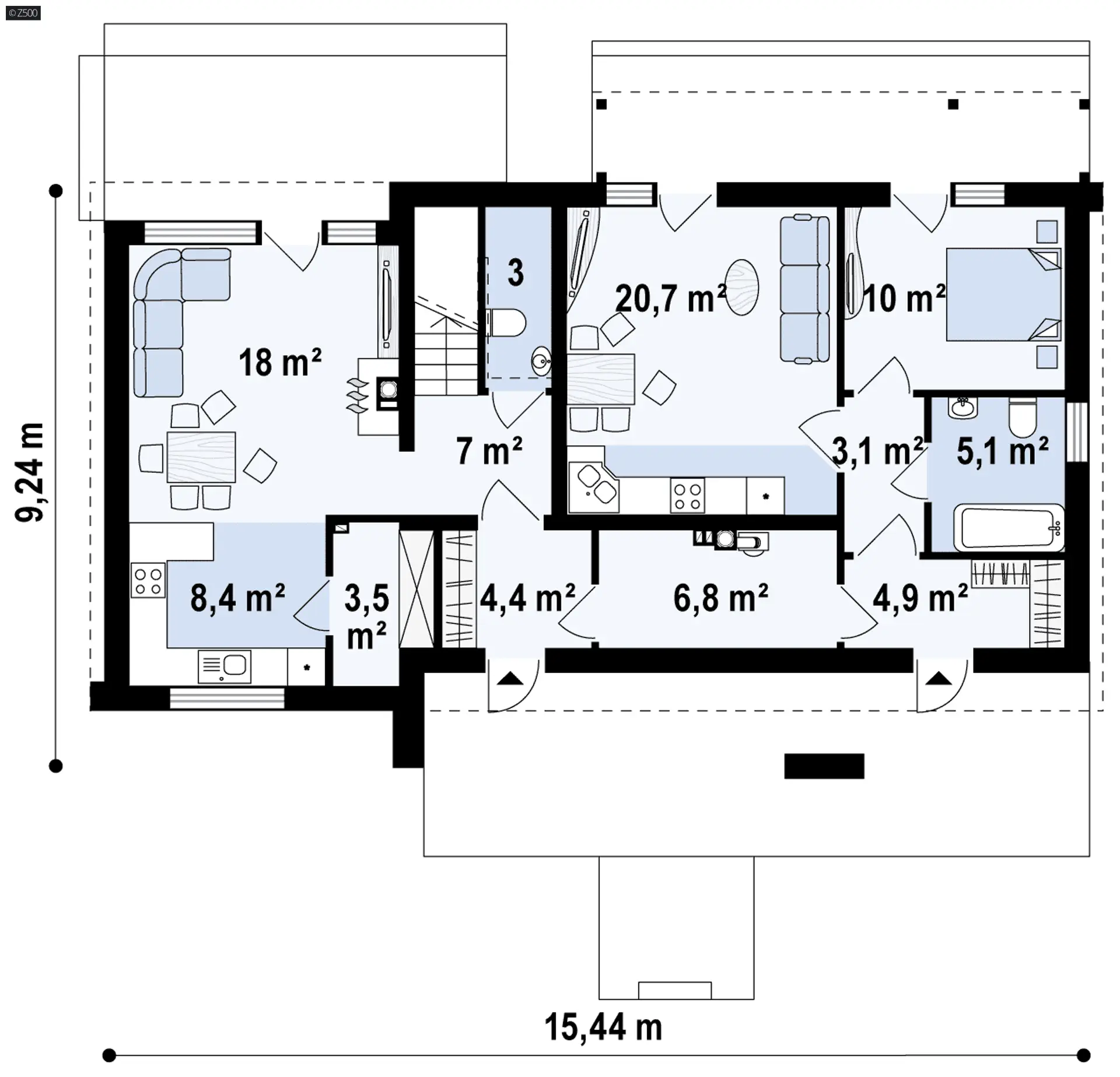 1