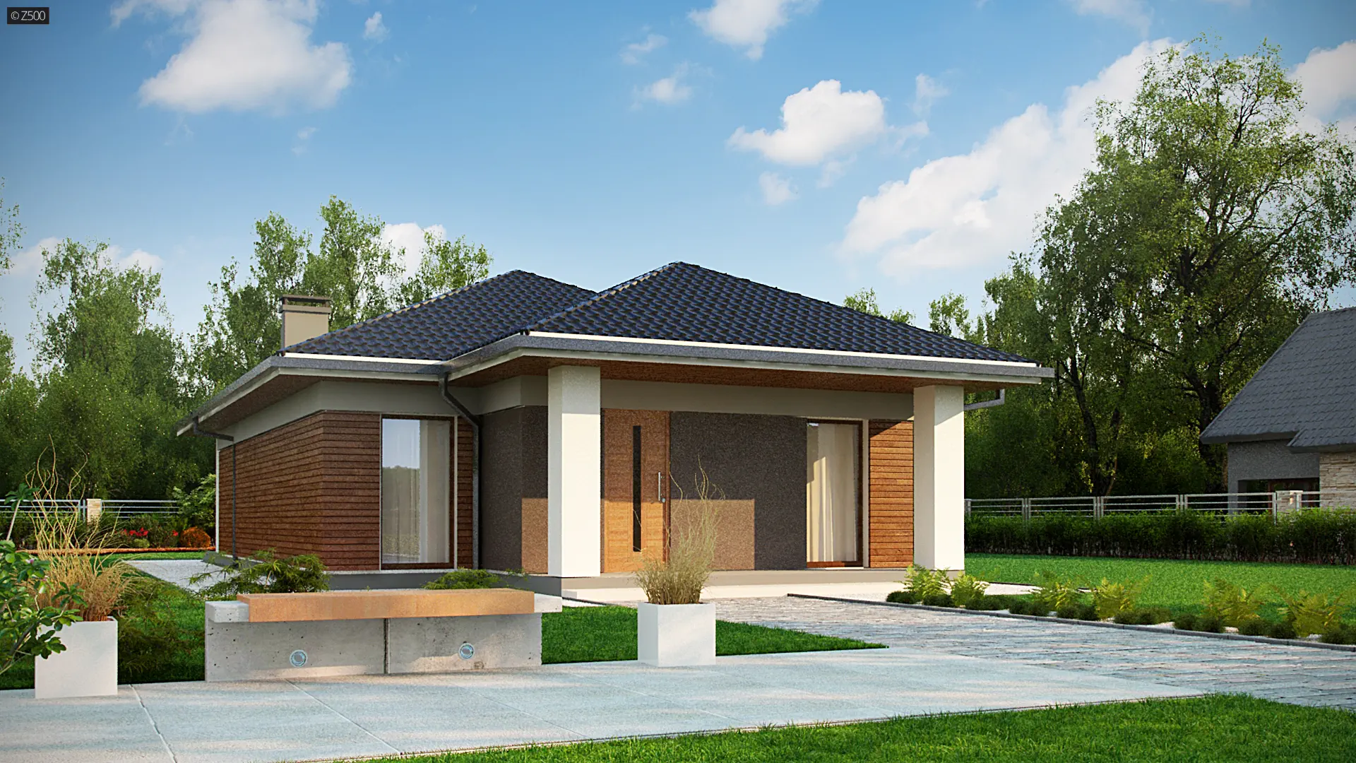 Projekt domu Z366