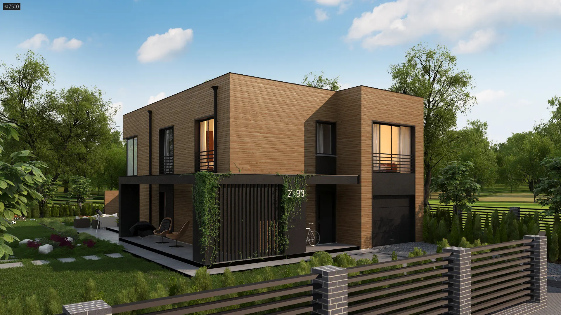Projekt domu Zx93
