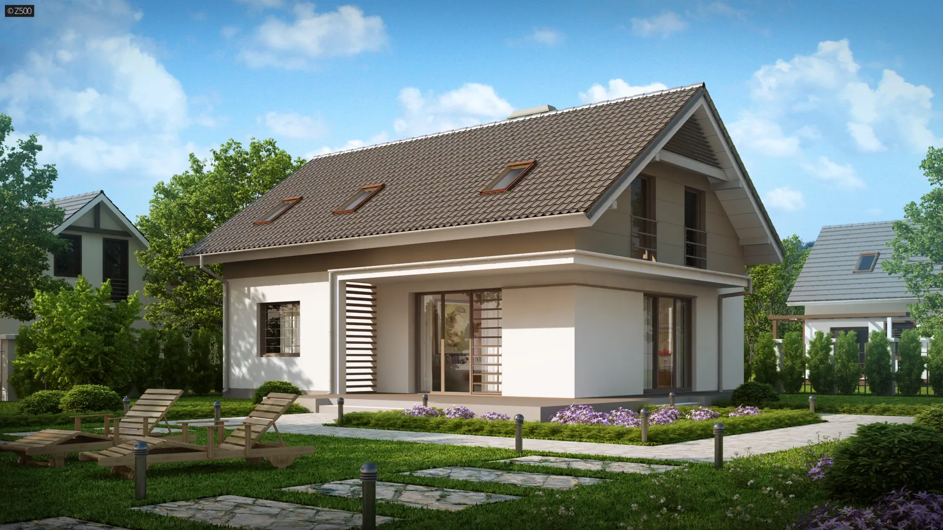 Projekt domu Z244 D
