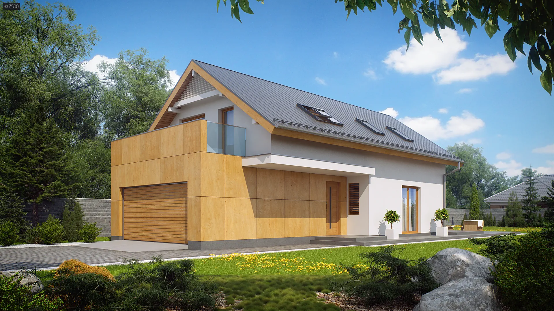 Projekt domu Z292 D