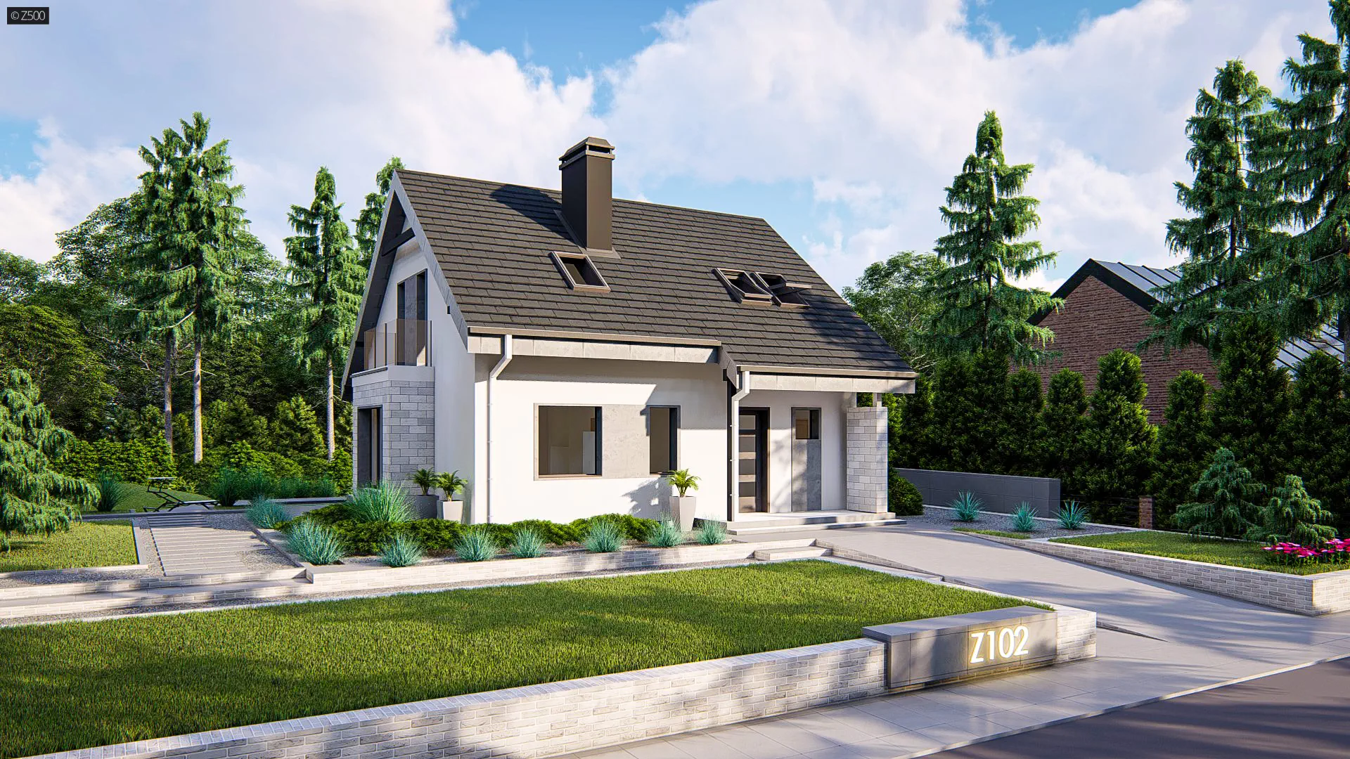 Projekt domu Z102 D