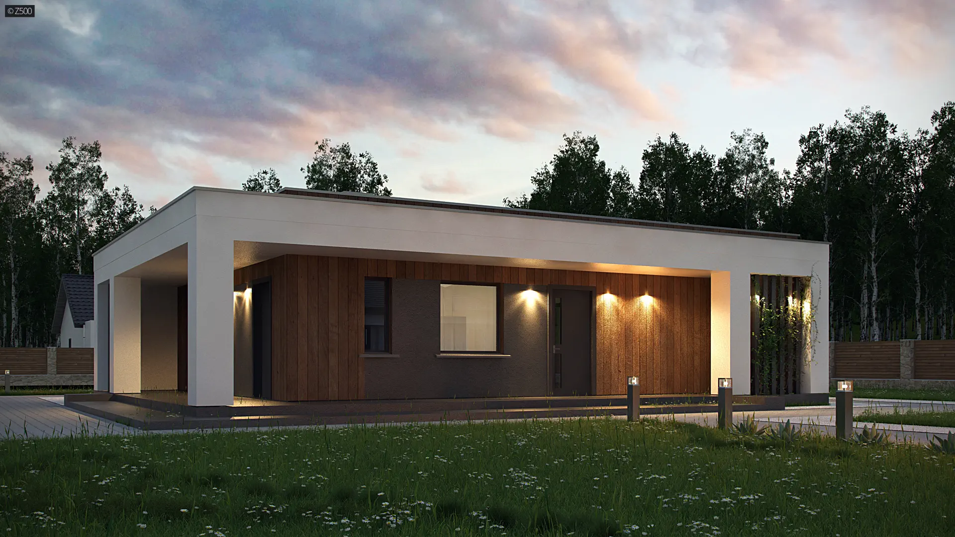 Projekt domu Zx76