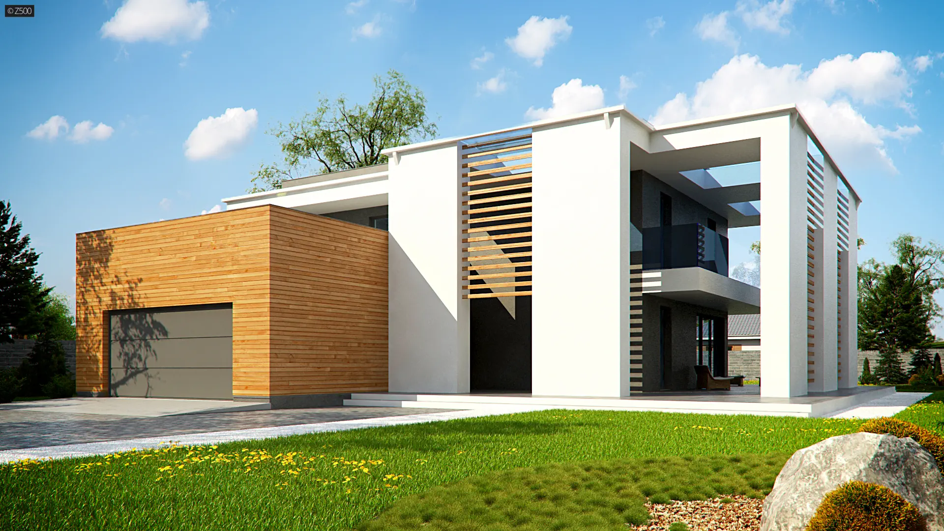 Projekt domu Zx75