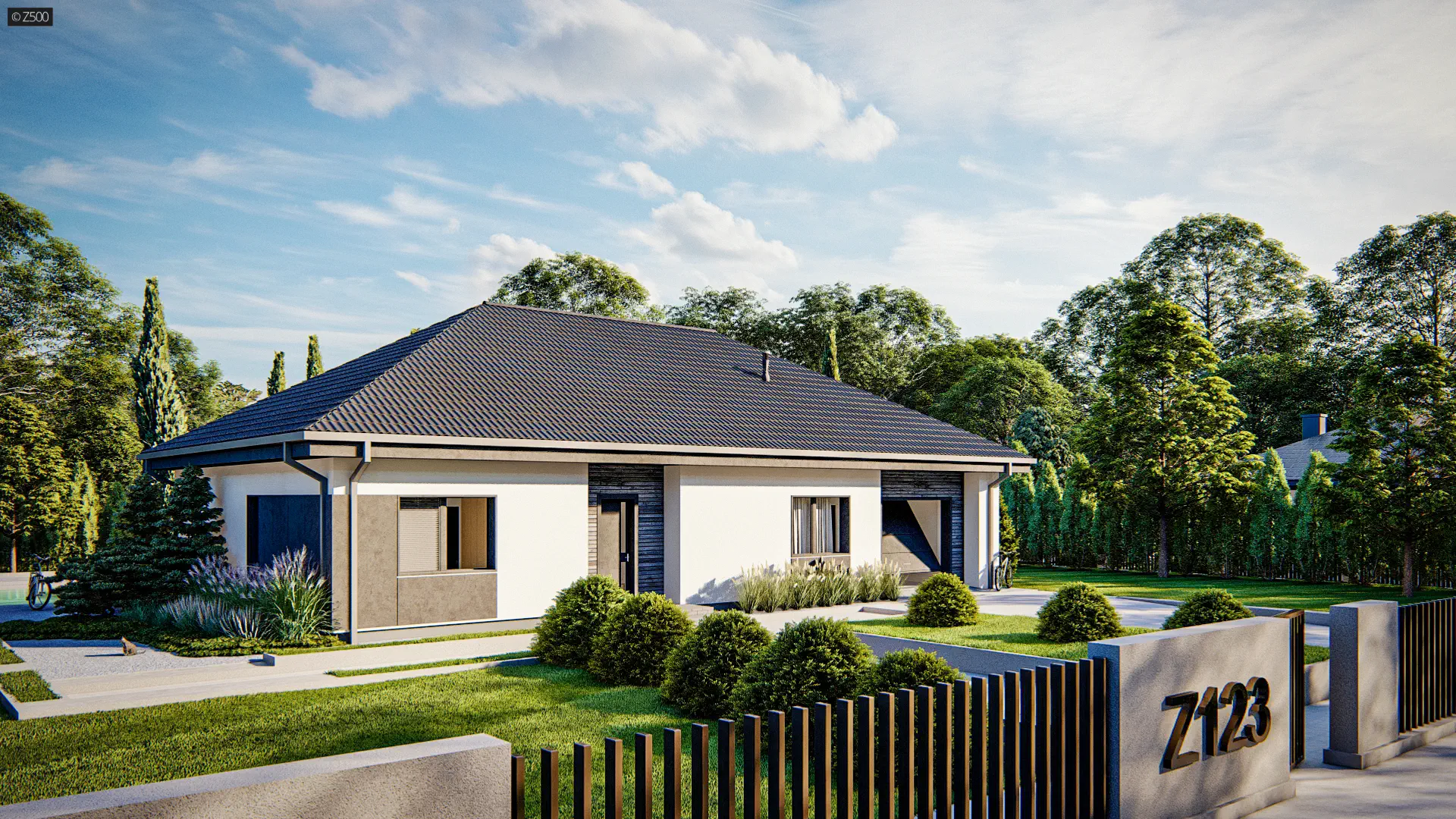 Projekt domu Z123
