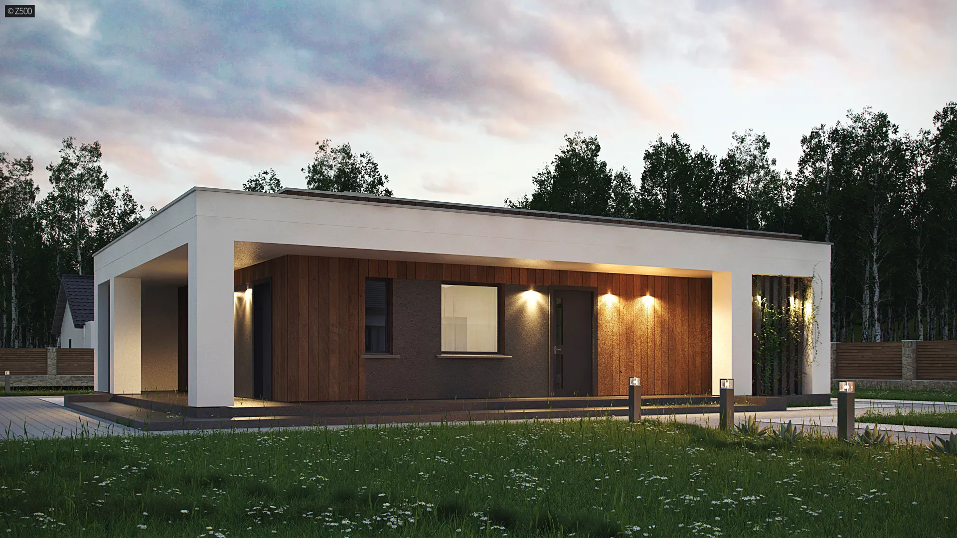 Projekt domu Zx76 D