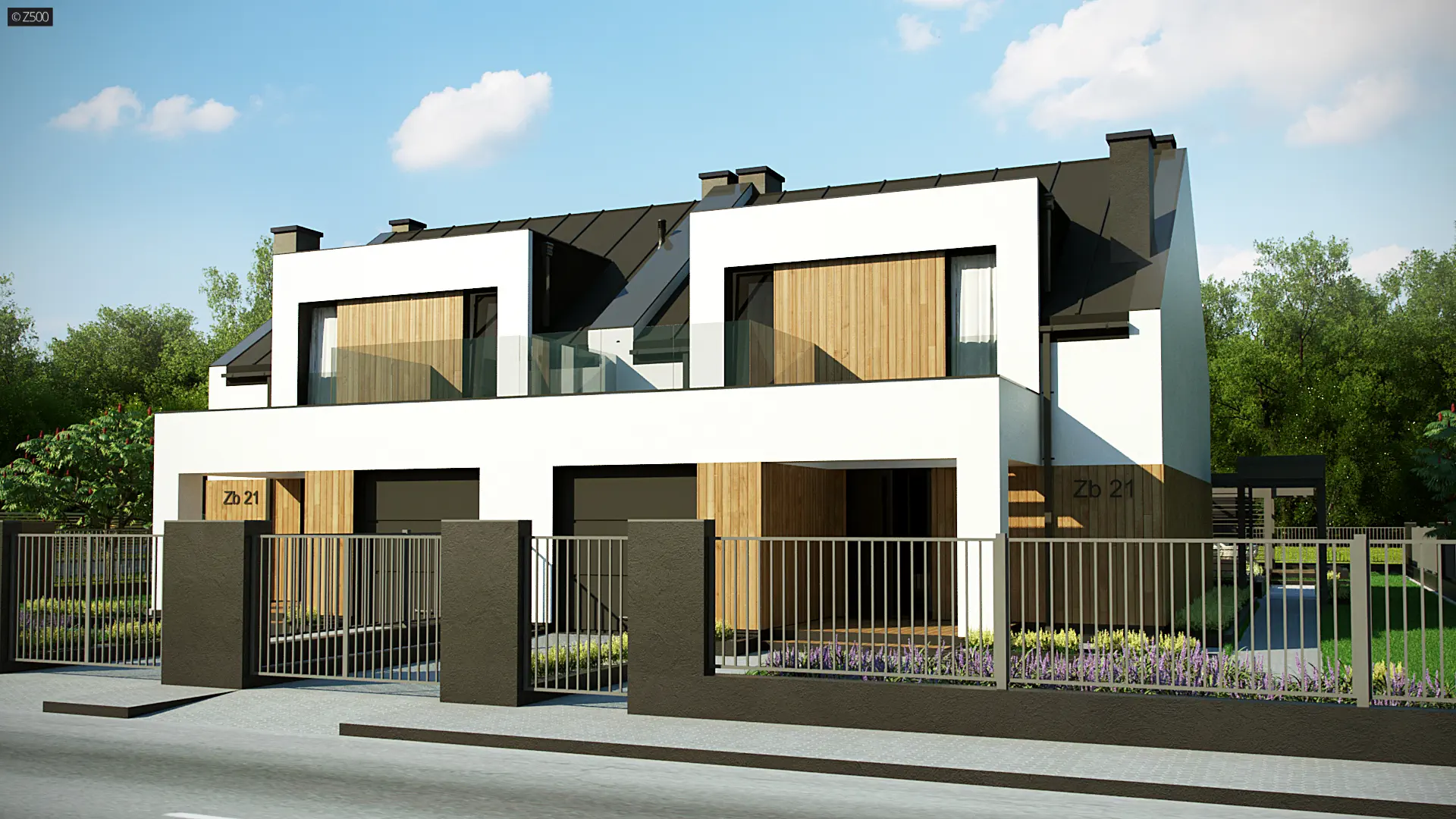 Projekt domu Zb21 duo