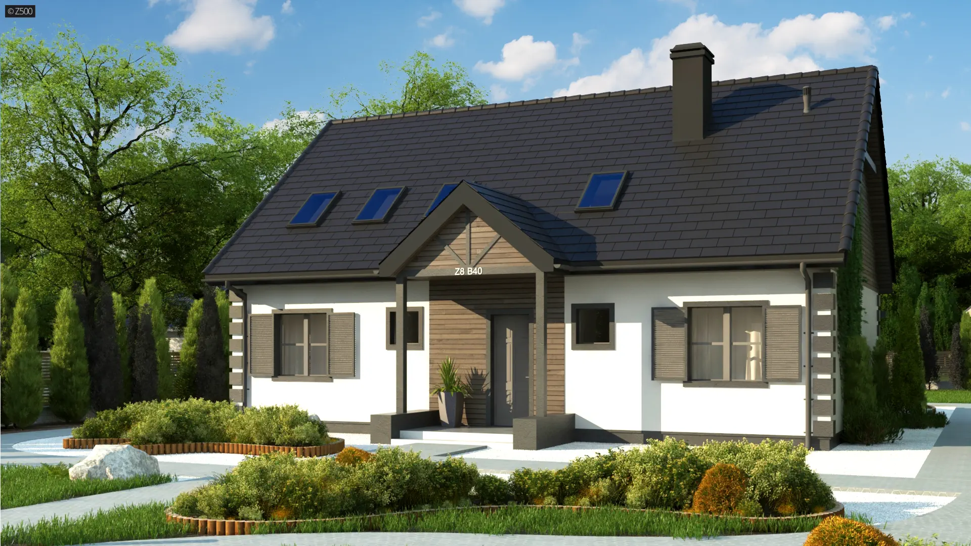 Projekt domu Z8 B 40