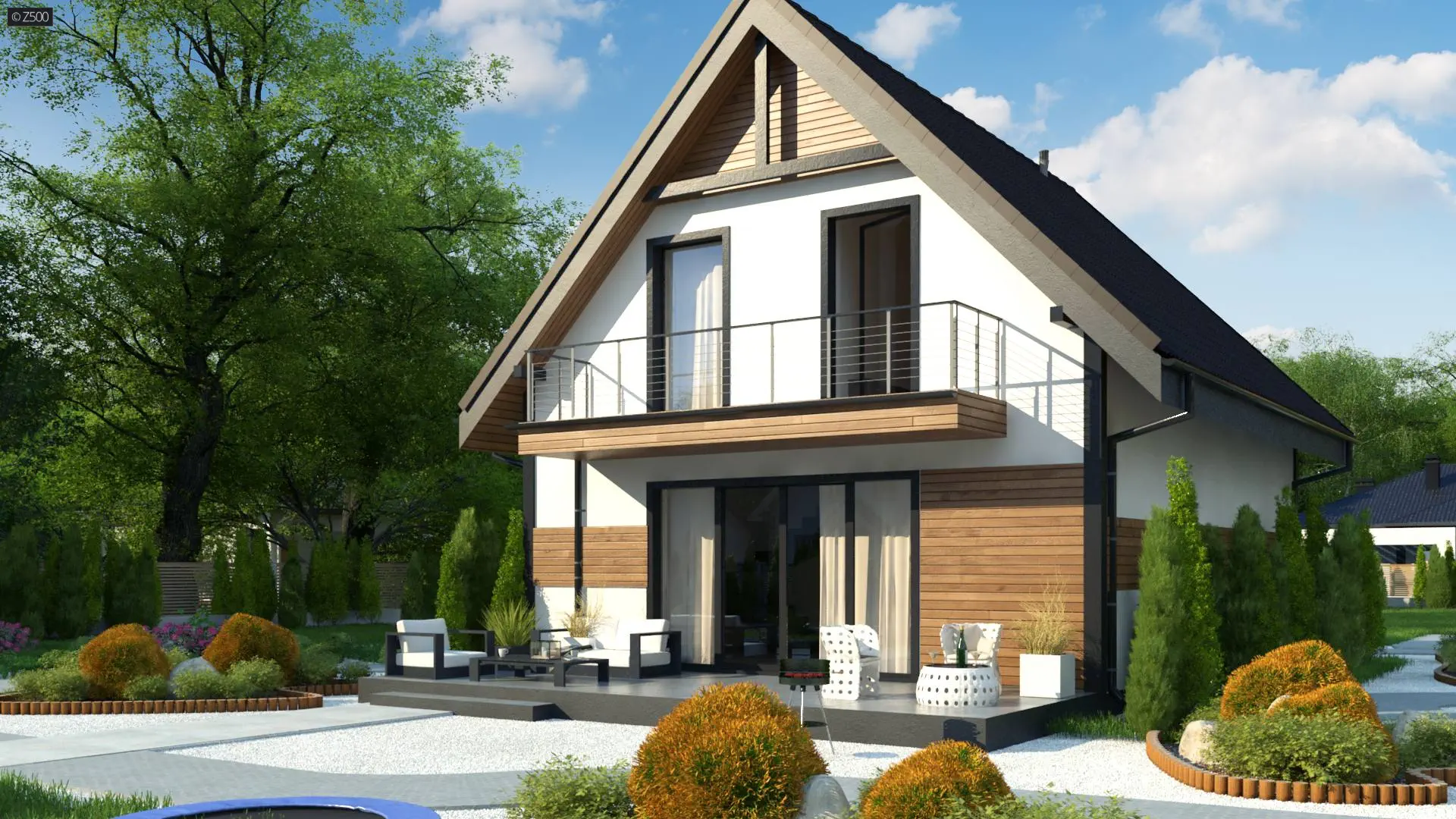 Projekt domu Z45 A+