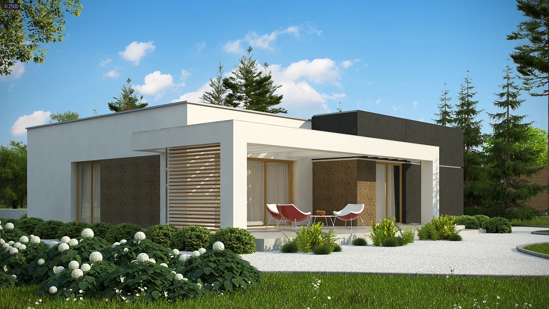 Projekt domu Zx105 D B