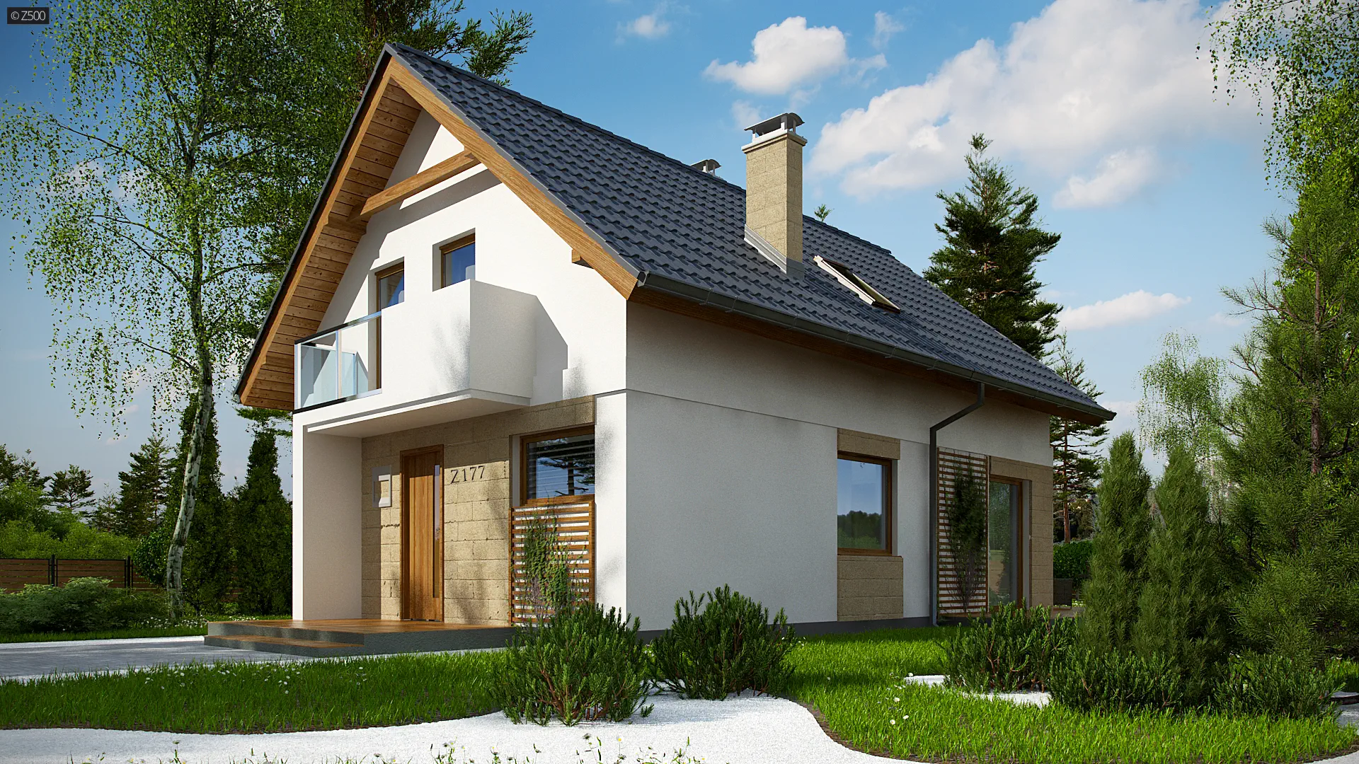 Projekt domu Z177 D +