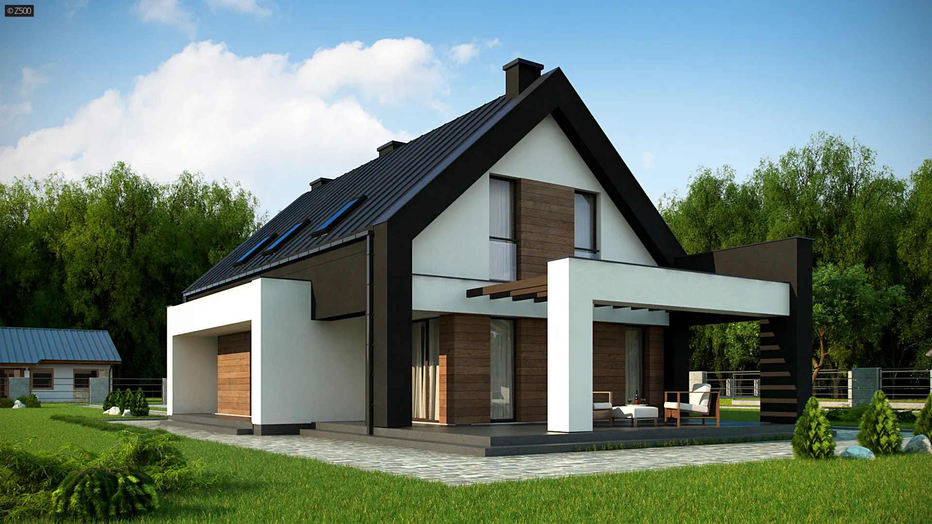 Projekt domu Z330 D P