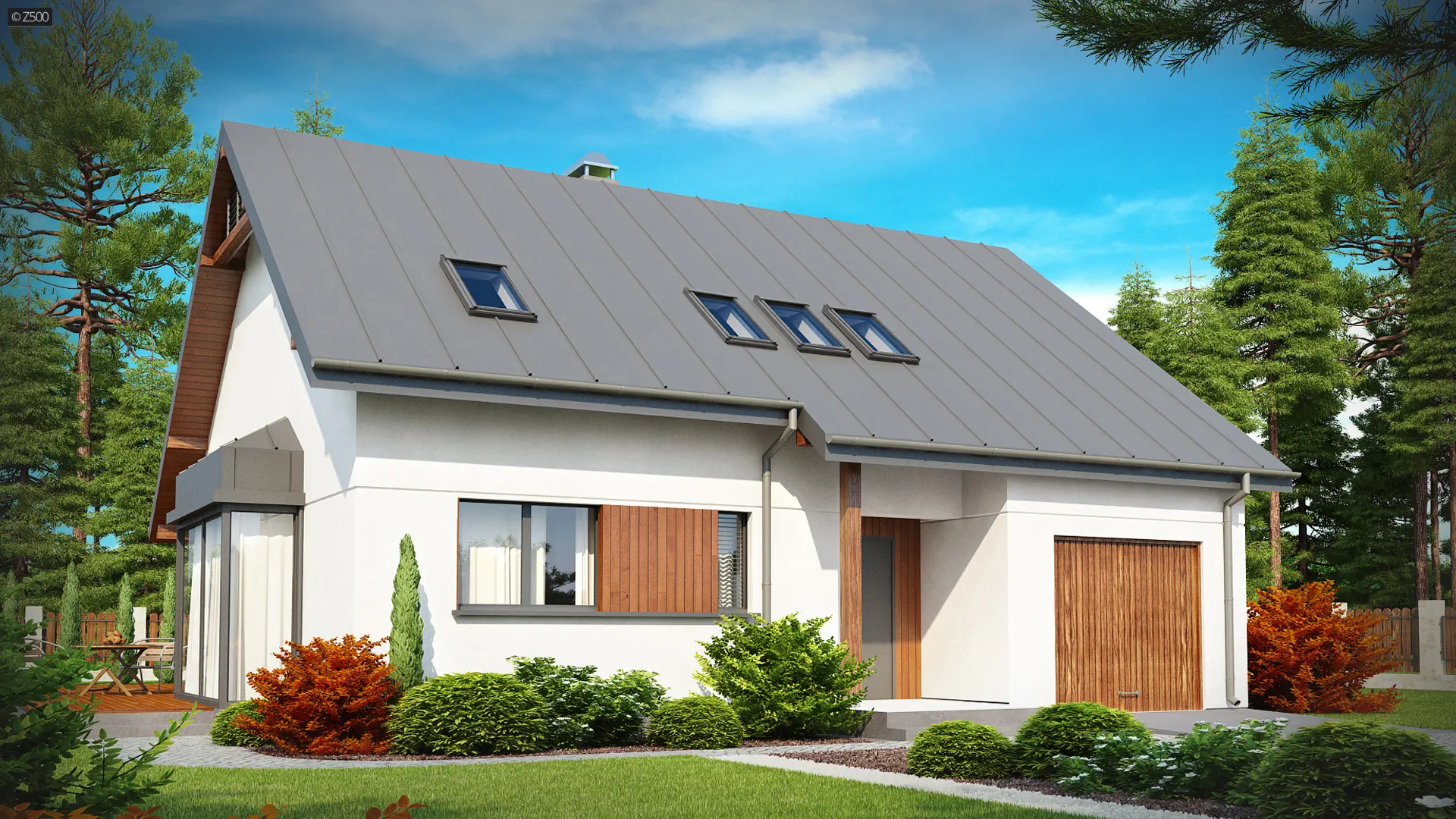 Projekt domu Z186