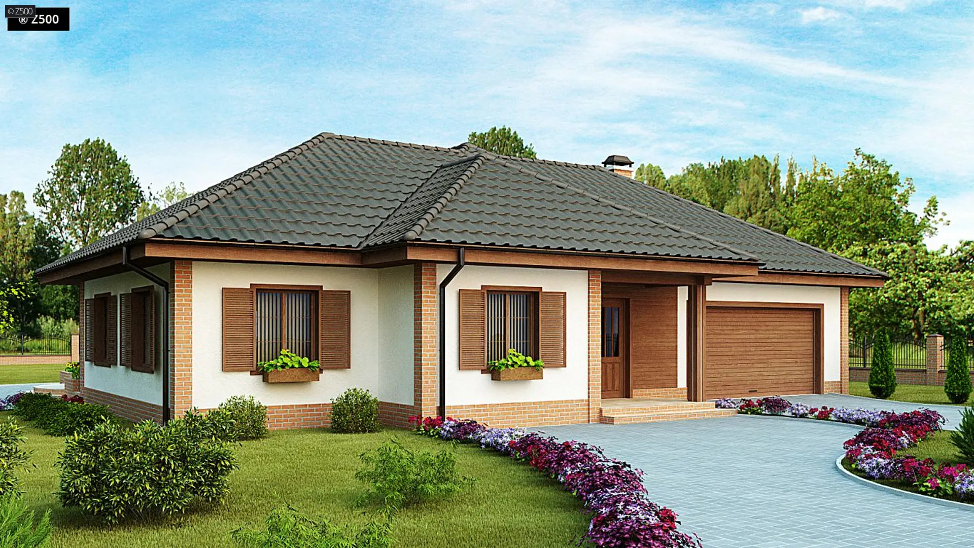 Projekt domu Z17