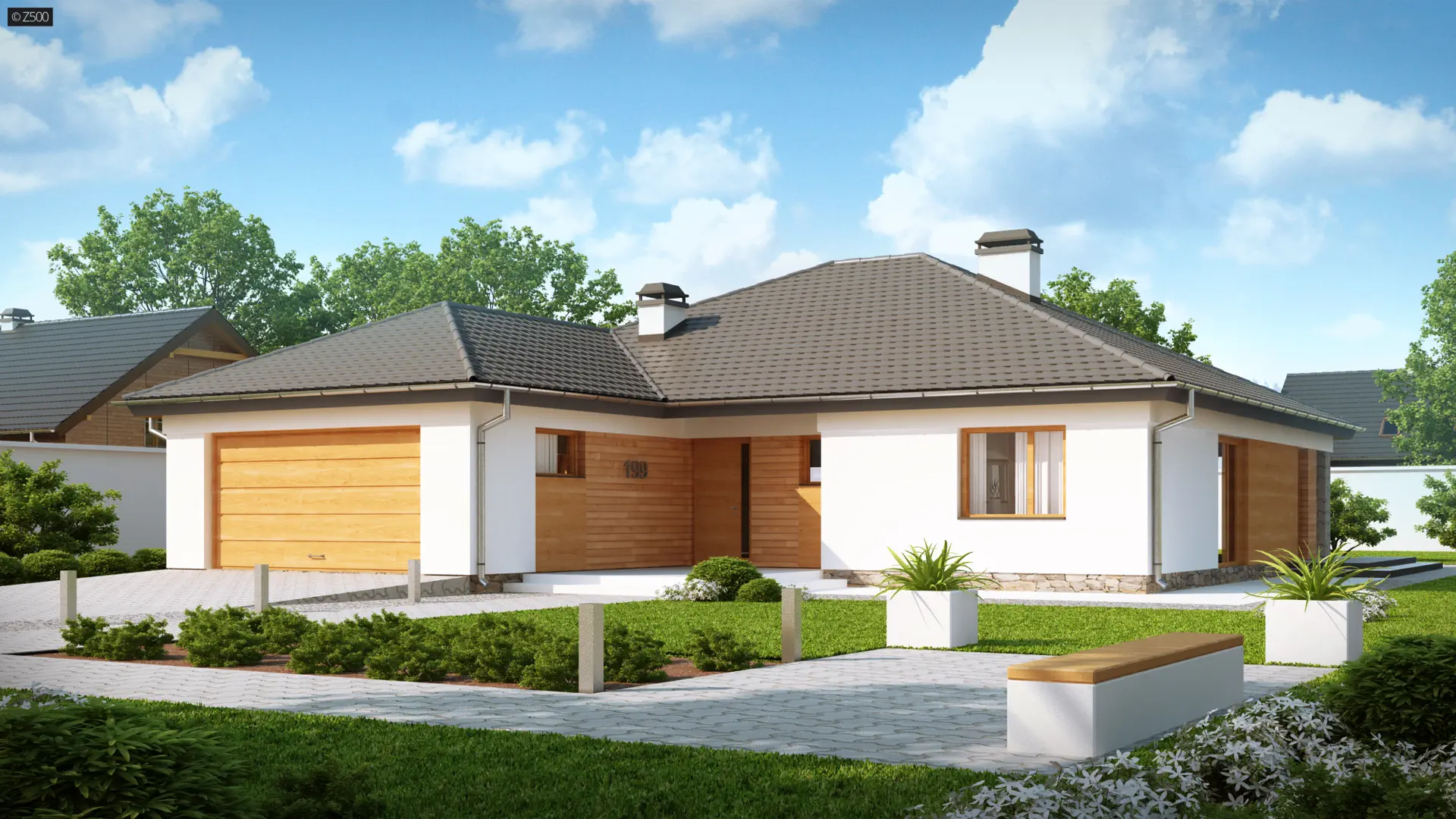 Projekt domu Z199