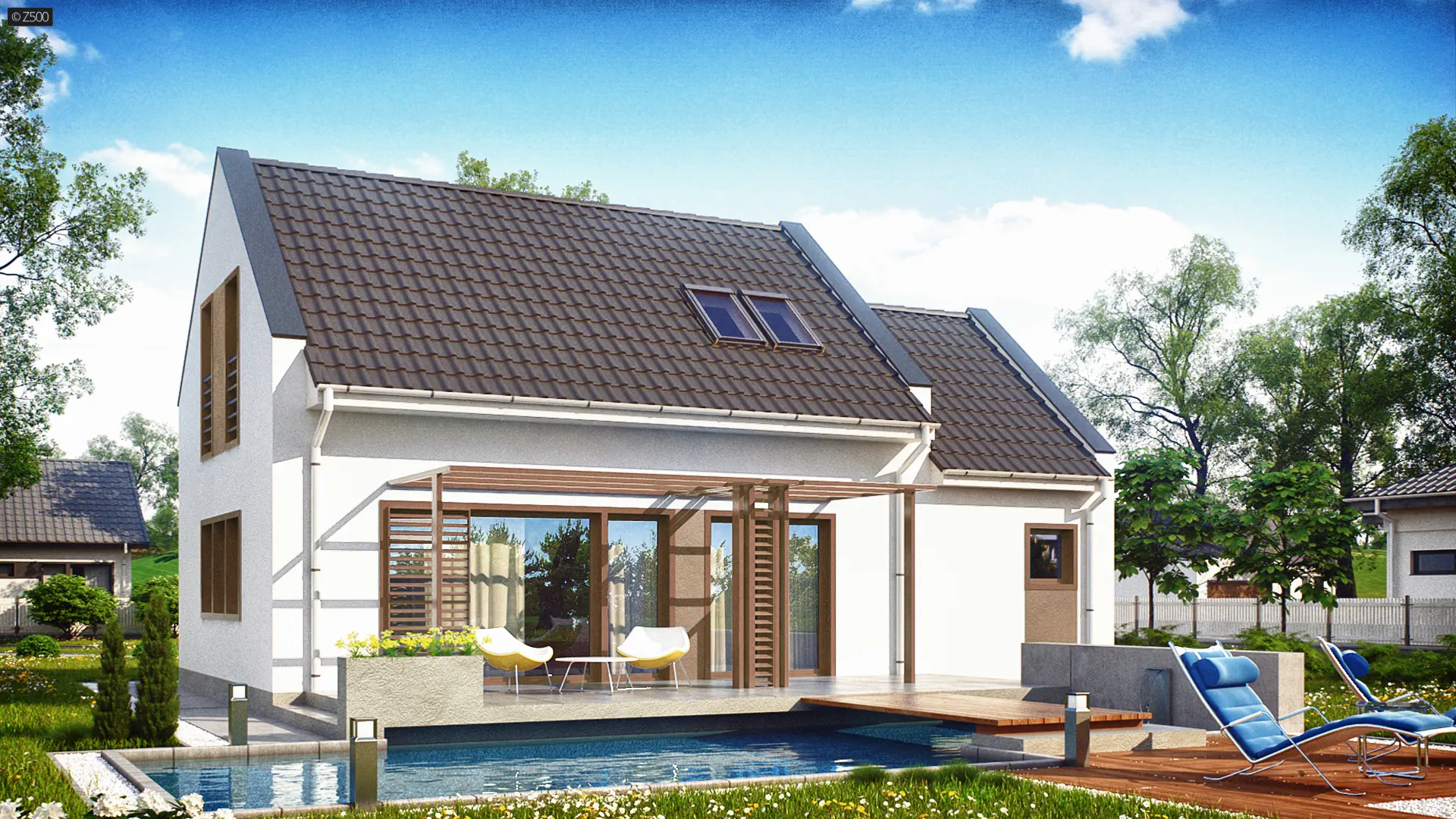 Projekt domu Z217