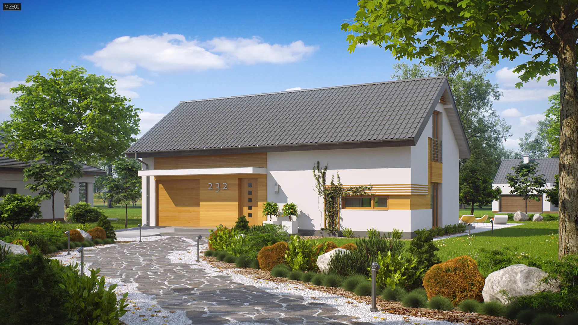 Projekt domu Z232