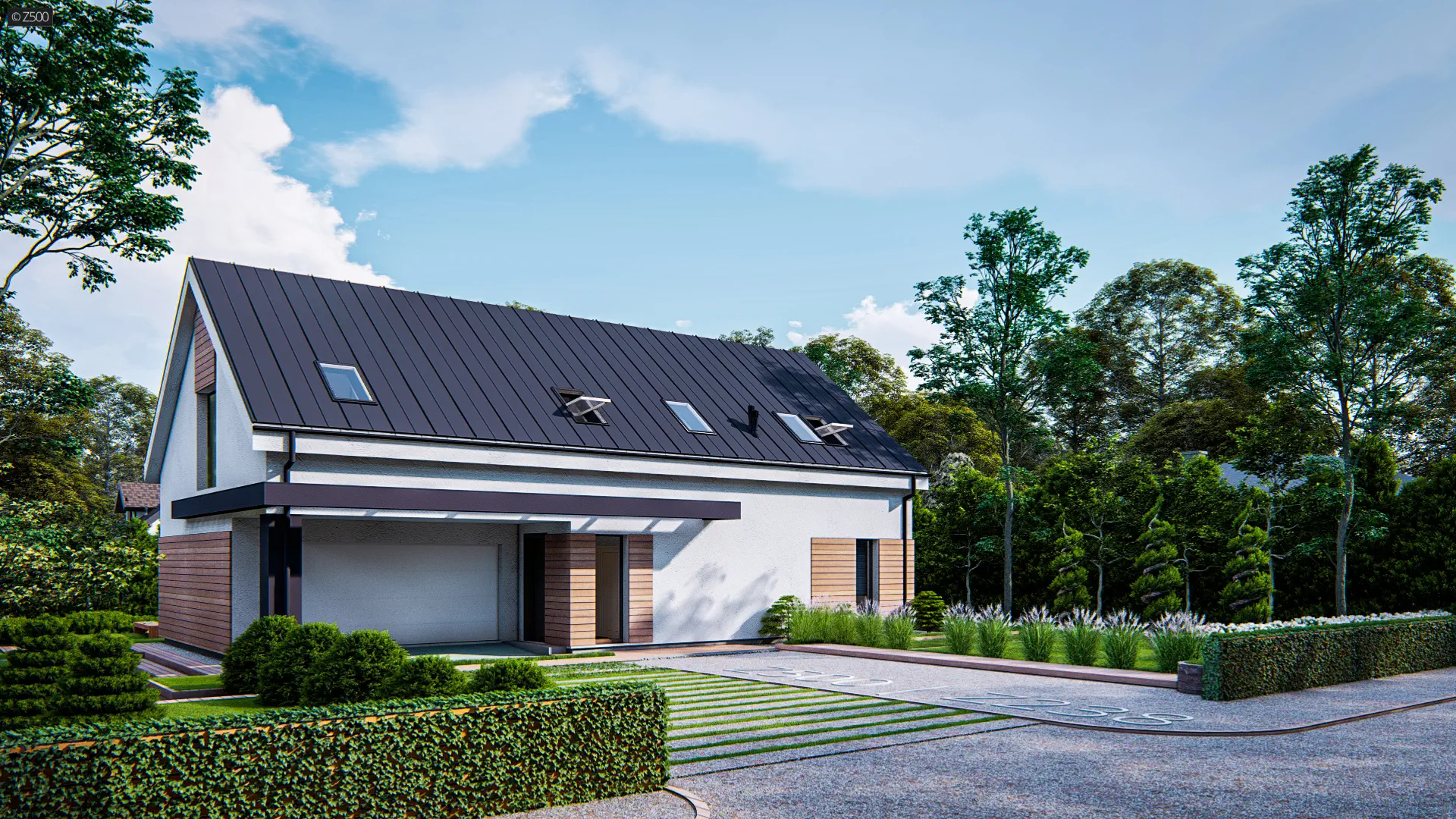 Projekt domu Z238