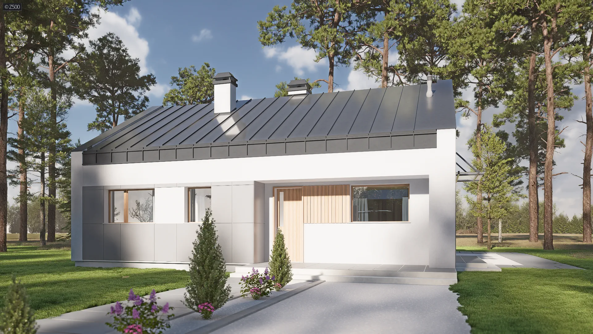 Projekt domu Z256