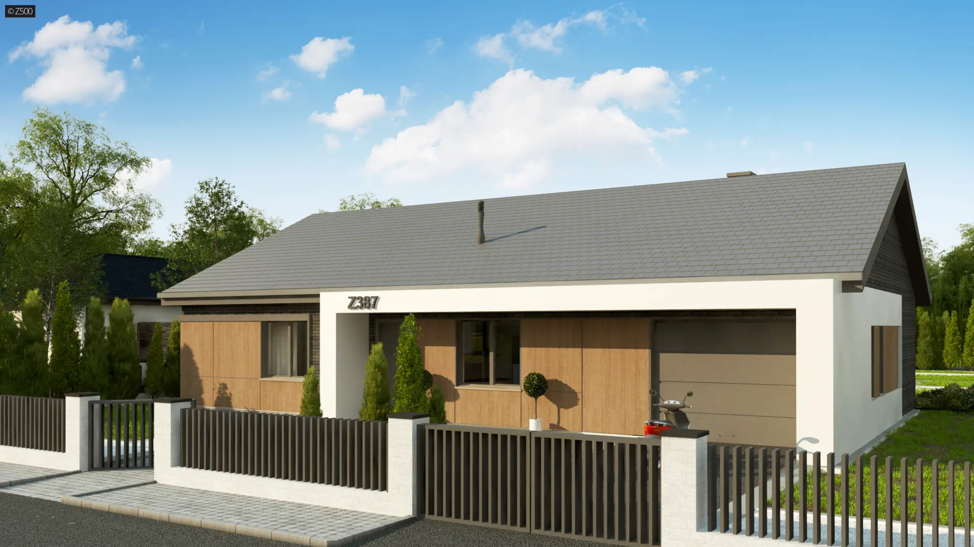 Projekt domu Z387