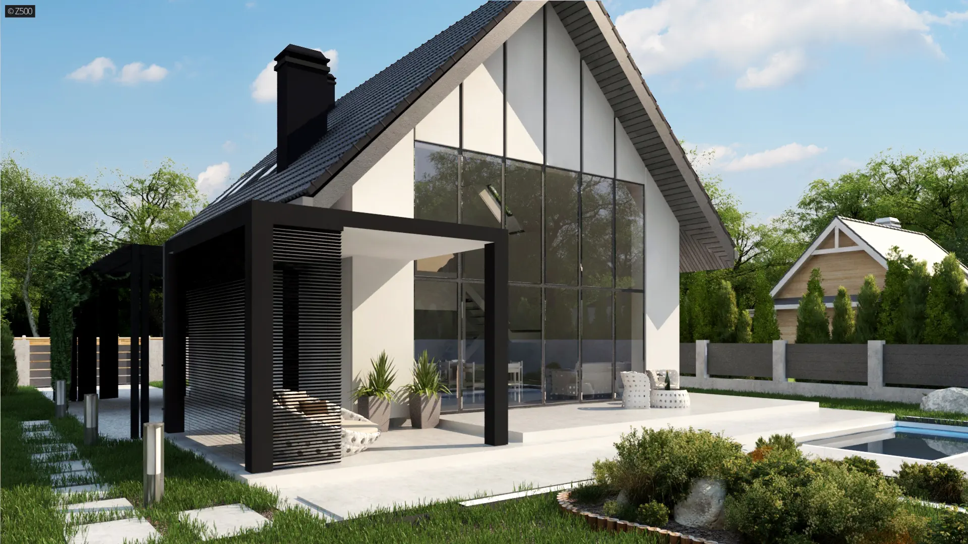 Projekt domu Z440 D
