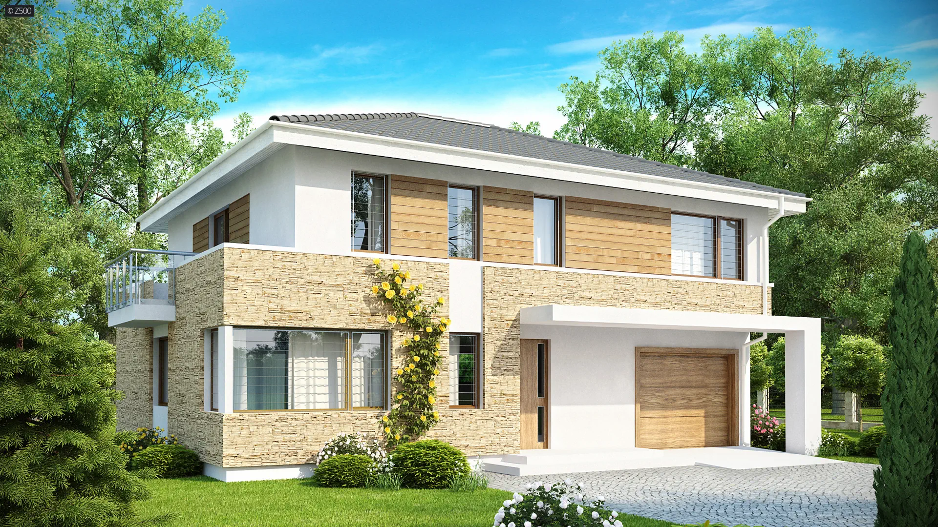 Projekt domu Zx29