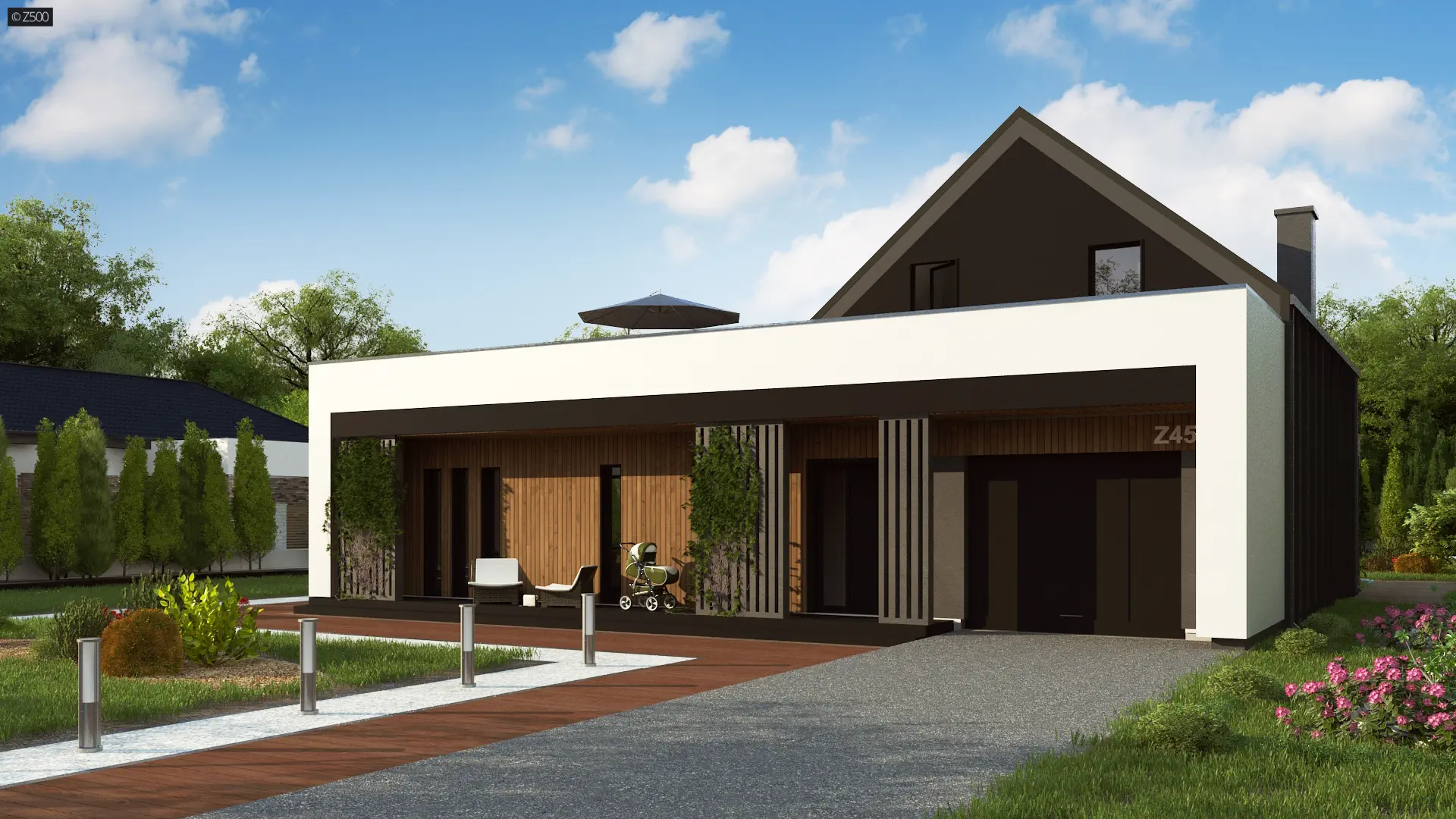 Projekt domu Z453