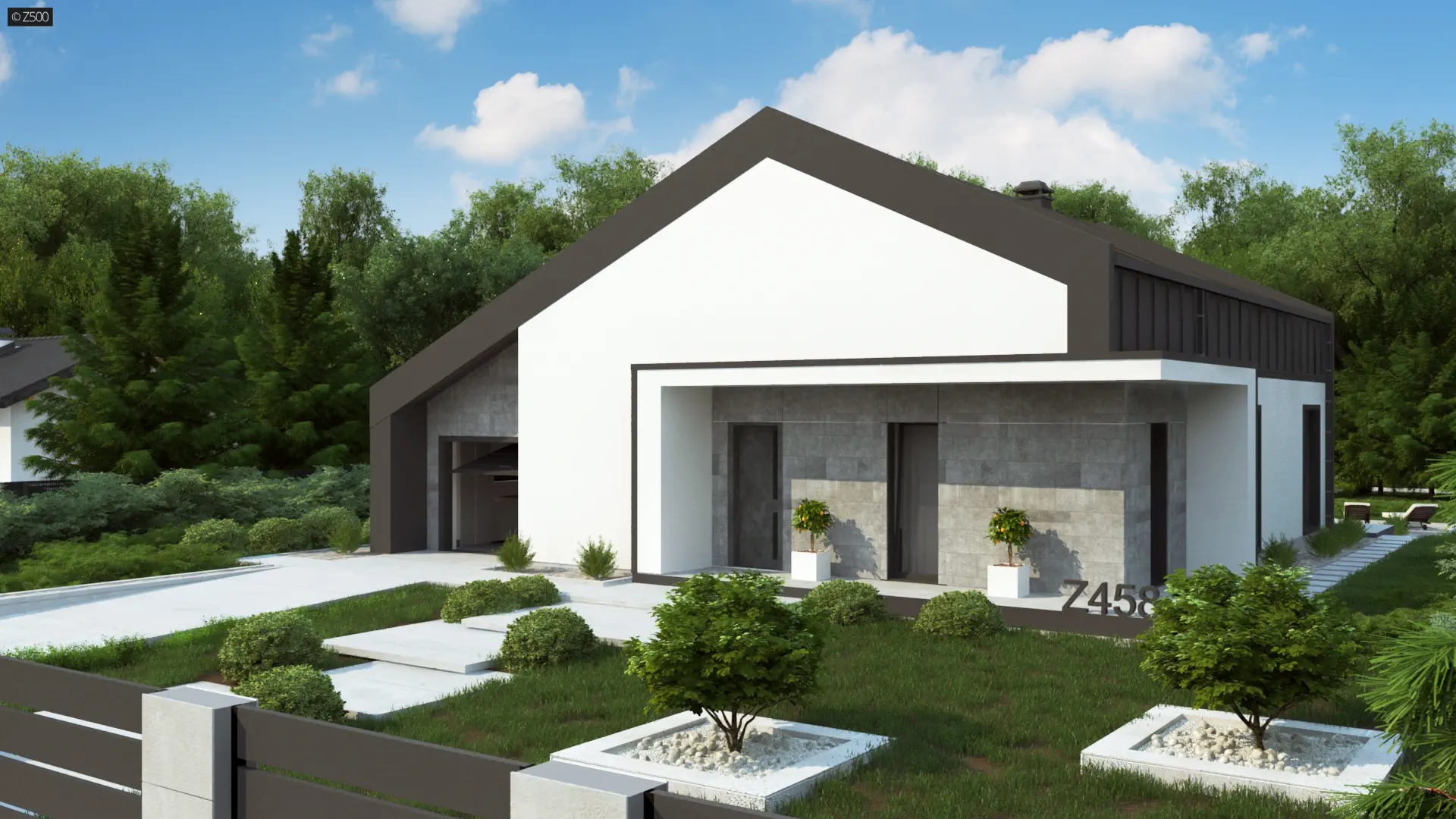 Projekt domu Z458